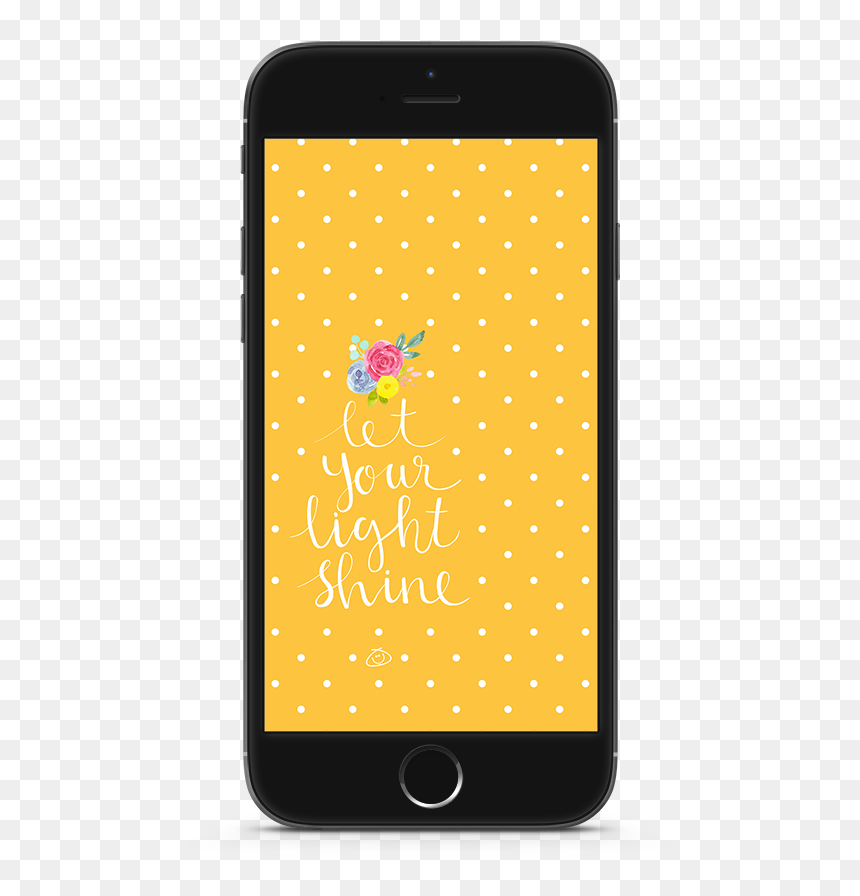 Smartphone, HD Png Download - light shine png