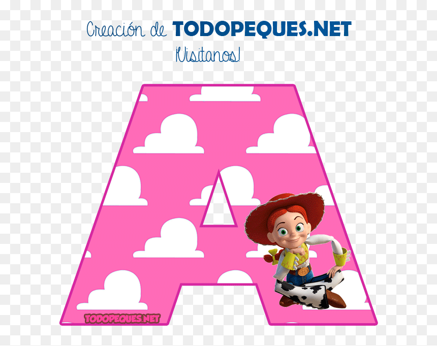 Toy Story Letter Nube, HD Png Download - toy story png