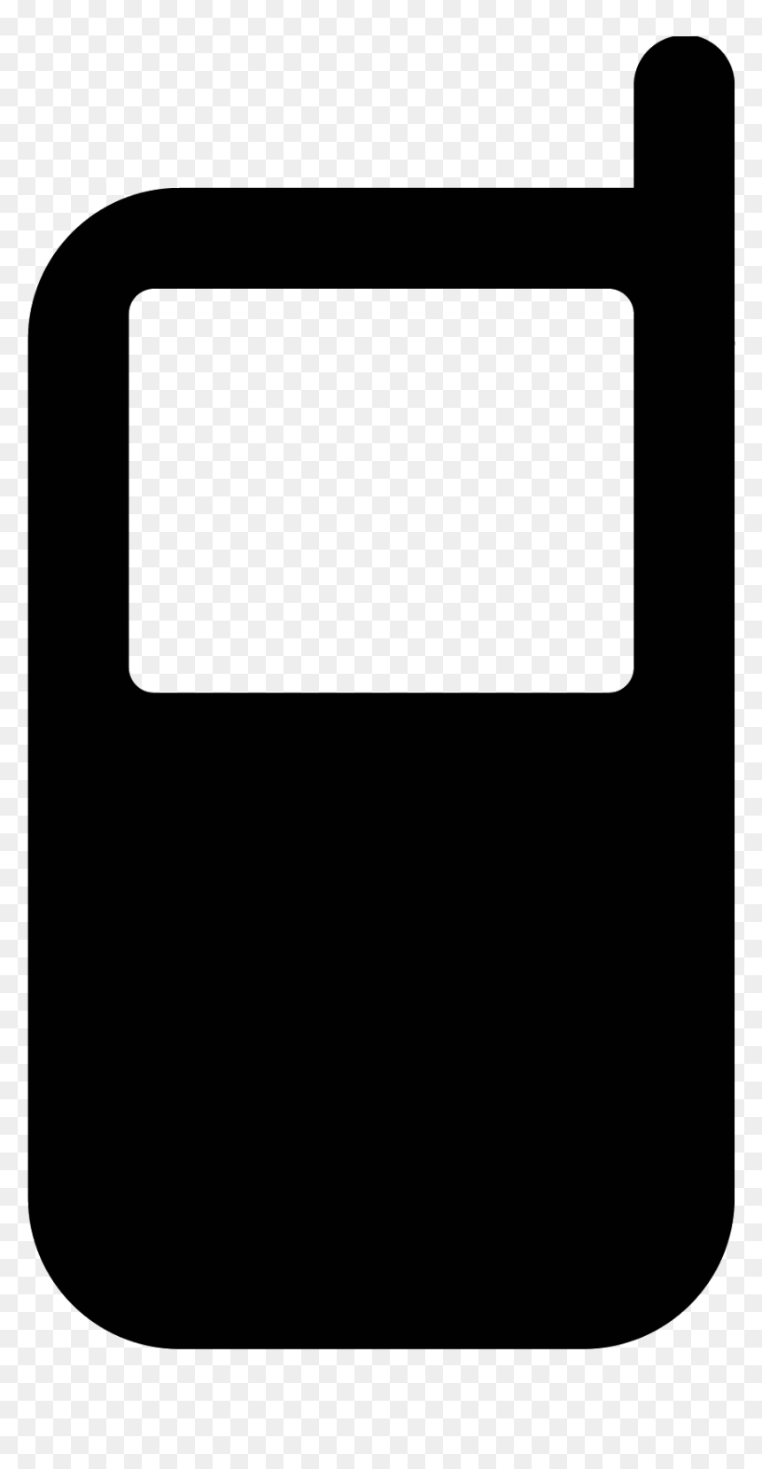 Mobile Phone Transparent Background - Icona Telefono Cellulare, HD Png Download - mobile clipart png