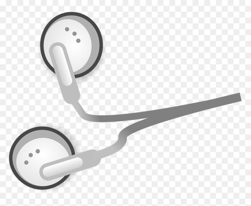 Mobile Earphone Transparent Images Png - Earbud Clip Art Png, Png Download - mobile clipart png