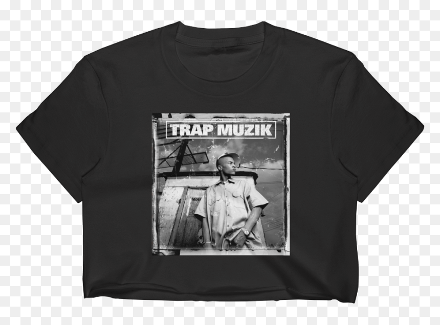 Trap Crop Top Bgrey, HD Png Download - white shirt png