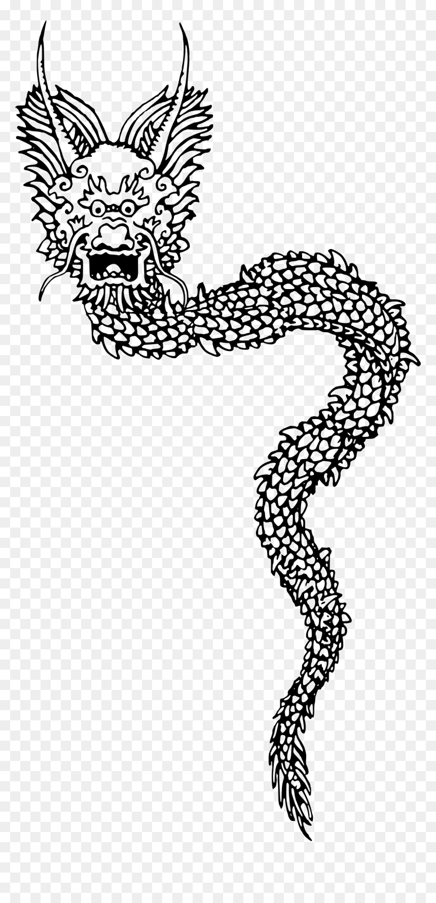 Full Body Clip Arts - Chinese Dragon Full Body, HD Png Download - chinese dragon png