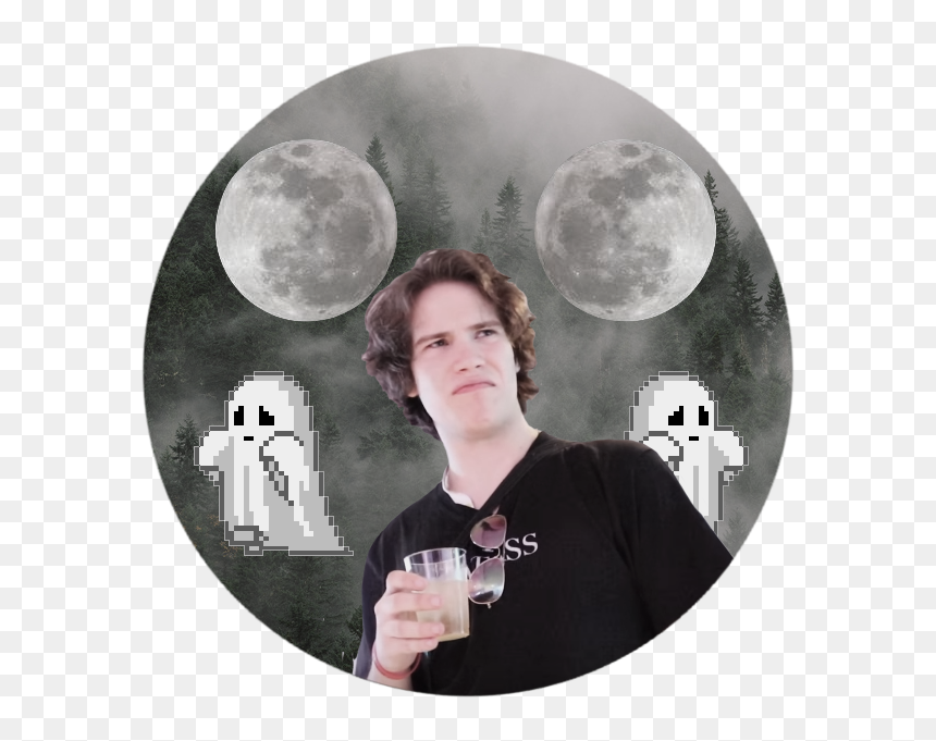 Cancer Crew Idubbbz Idubbbztv Ian Carter Maxmoefoe - Moon, HD Png Download - idubbbz png