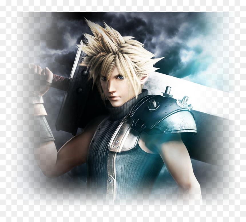 Dff2015 Cloud Strife Jp Site - Opus Iv Final Fantasy, HD Png Download - cloud strife png