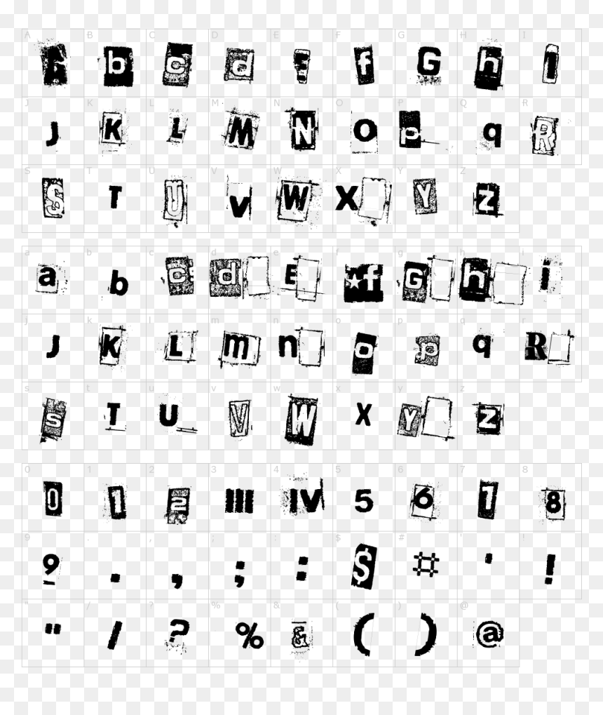Persona Non Grata Font Download - Font Doctor, HD Png Download - persona 5 png