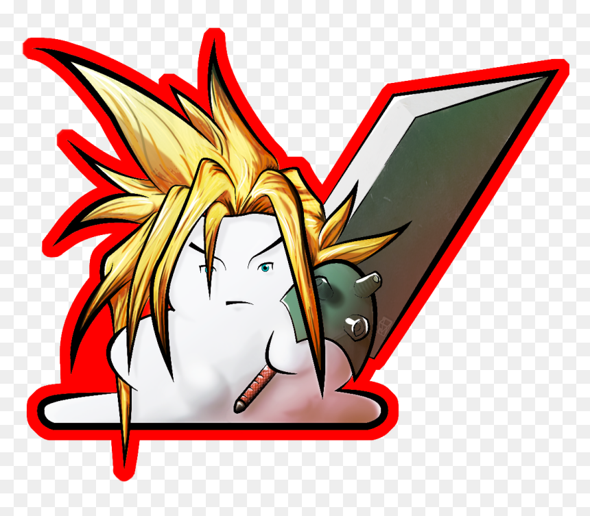 Cartoon , Png Download - Cartoon, Transparent Png - cloud strife png
