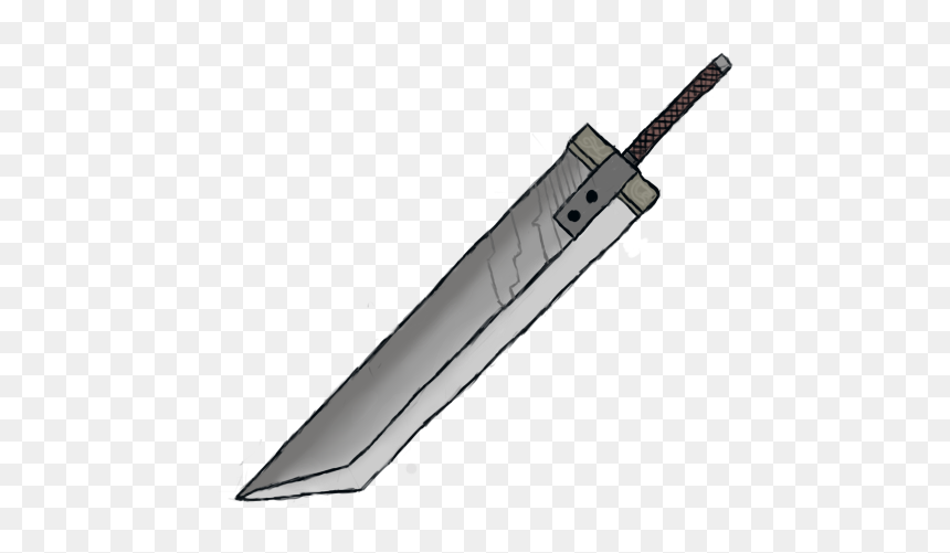 Thumb Image - Rifle, HD Png Download - cloud strife png