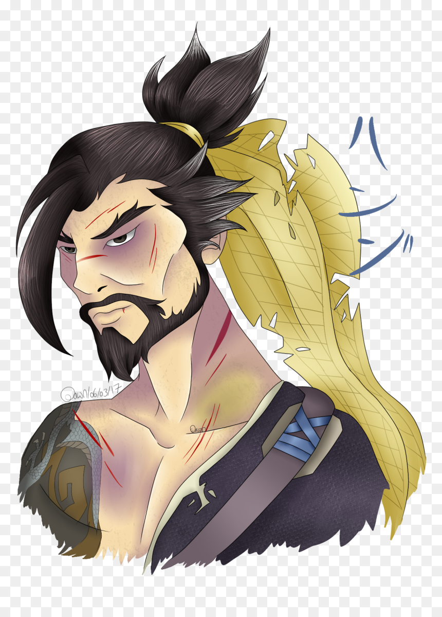 Hanzo Shimada Ow Hanzo Hanzo Overwatch Overwatch Hanzo - Cartoon, HD Png Download - hanzo png
