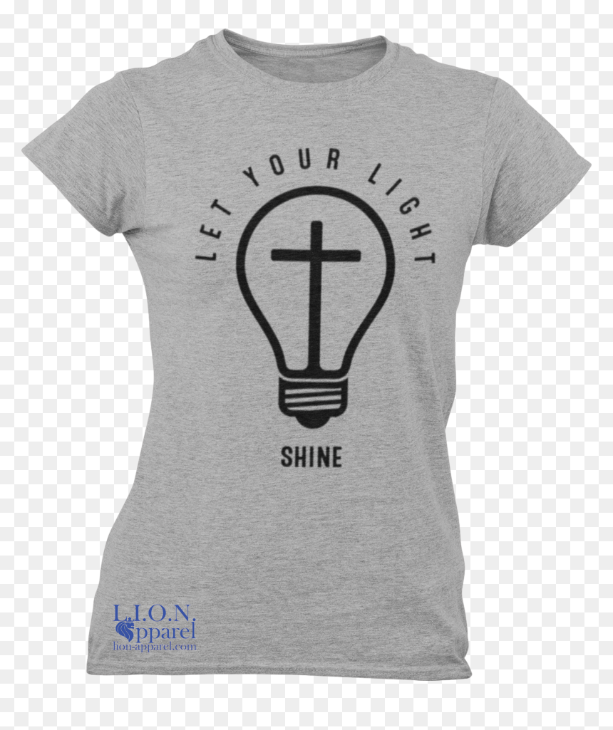 T-shirt, HD Png Download - light shine png