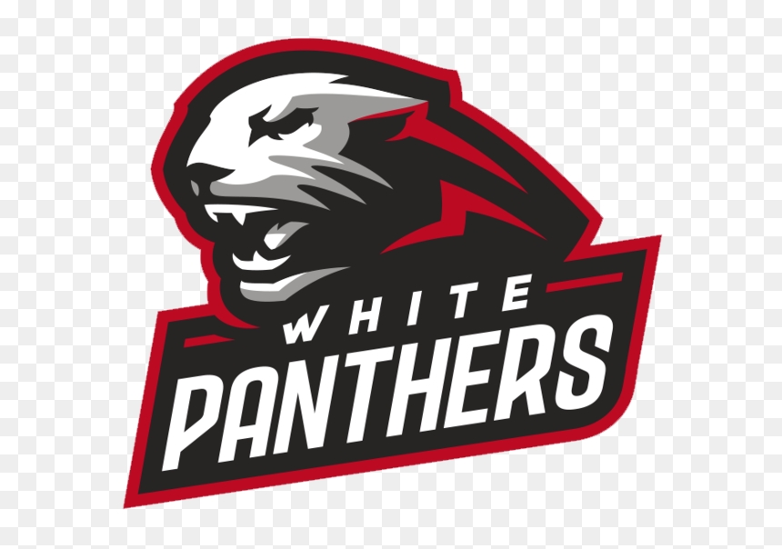 White Panthers Logo Clipart , Png Download - White Panthers Esports, Transparent Png - panthers logo png