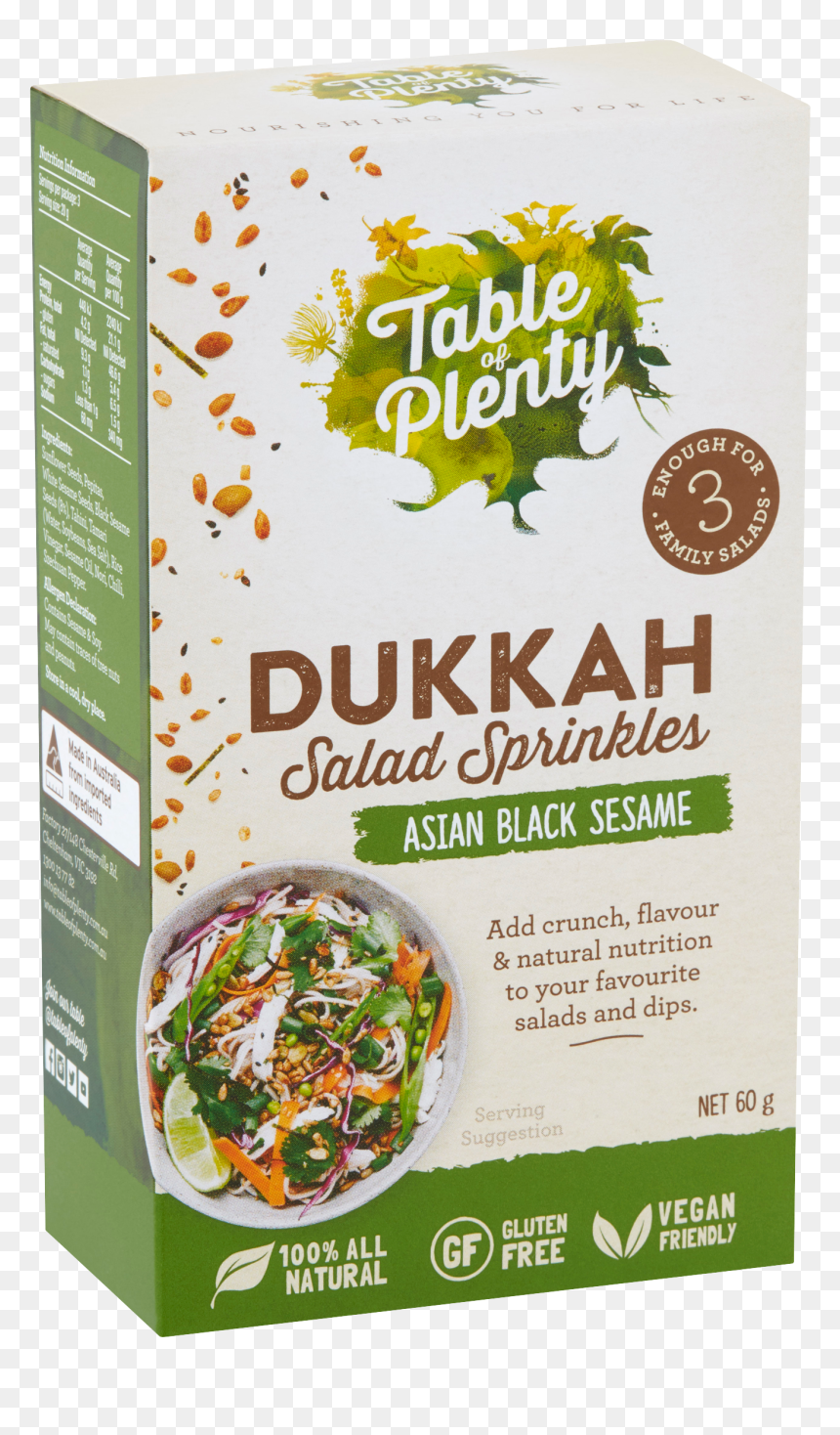 Salad Sprinkles , Png Download - Table Of Plenty Dukkah, Transparent Png - sprinkles png
