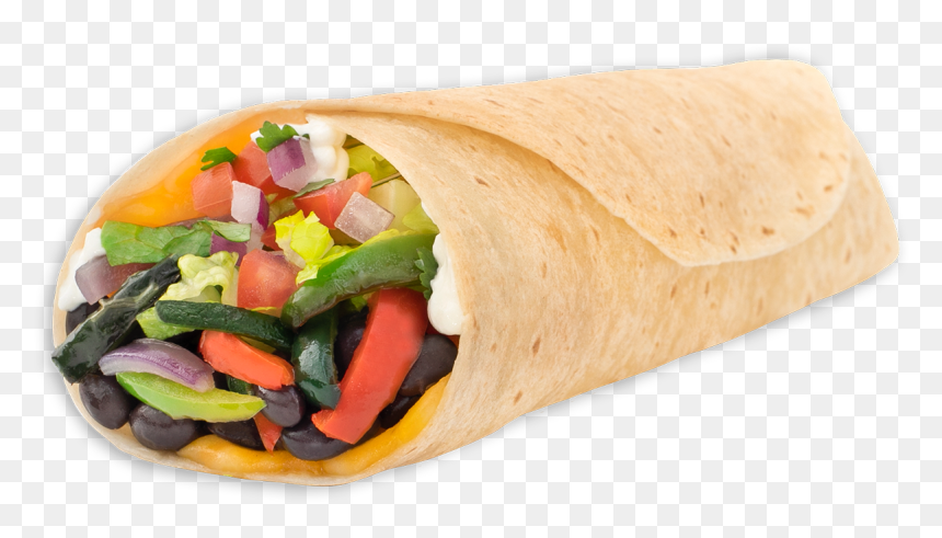 Baja Fresh Roasted Veggies, HD Png Download - burrito png