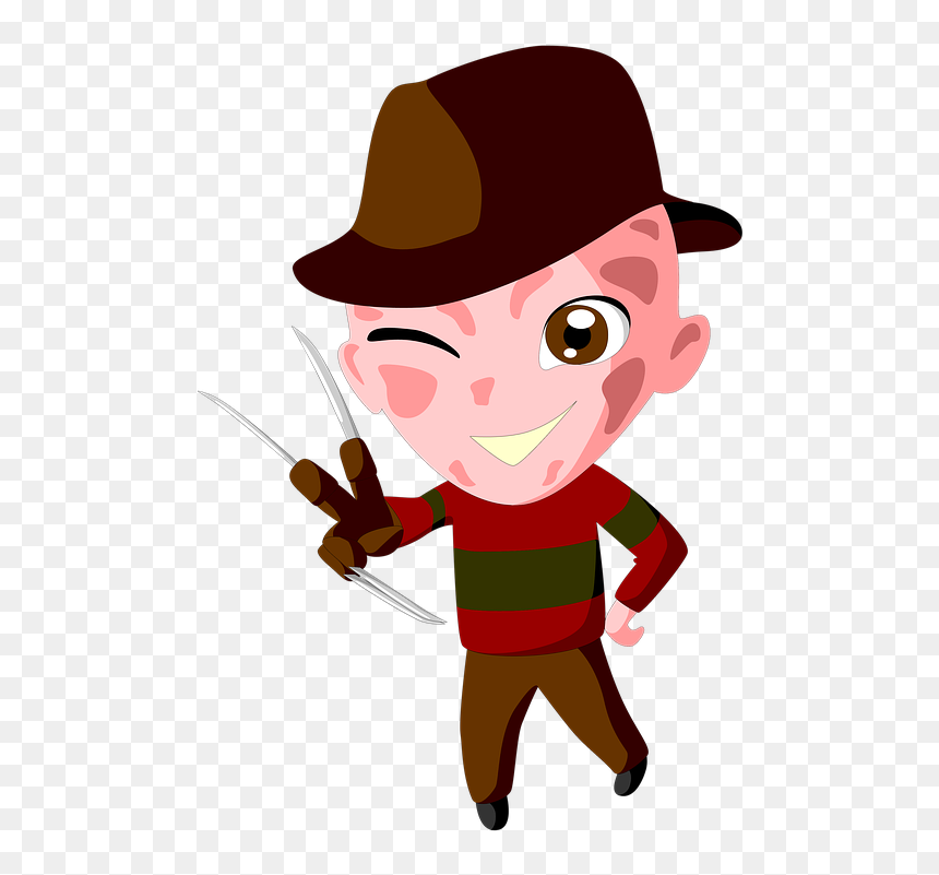 Cute Freddy Krueger Clip Art, HD Png Download - freddy krueger png