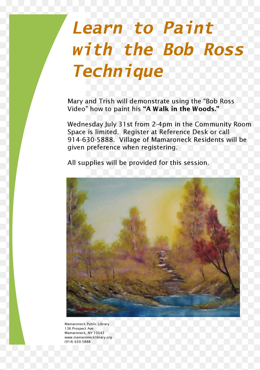 Tree, HD Png Download - bob ross png