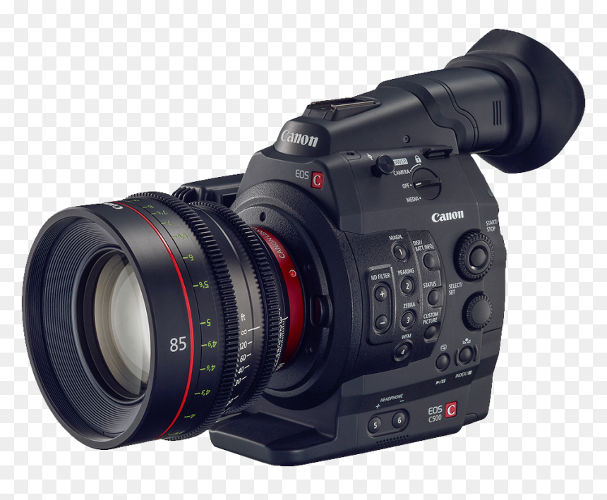 Canon C500 Vs C300, HD Png Download - video camera png