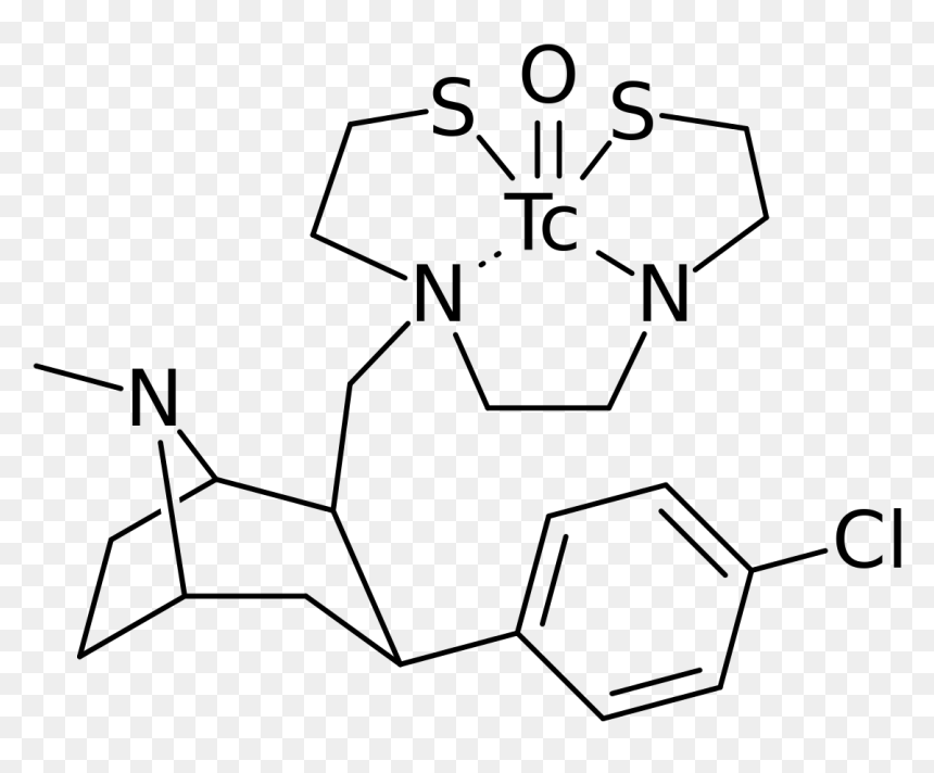 Chemical Structure Trodat 1 , Png Download - Cocaine Structure No Background, Transparent Png - cocaine png