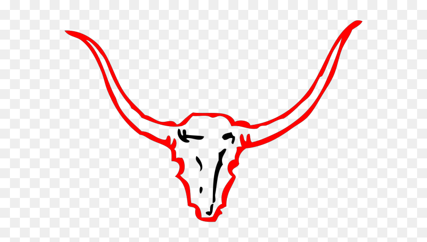 Red Horns Png Icons - Iowa State Rodeo Club Logo, Transparent Png - horns png