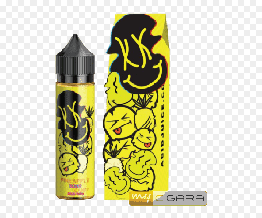 Nasty Acid Juice Pineapple Sour Candy Shake & Vape - Juice, HD Png Download - vape png
