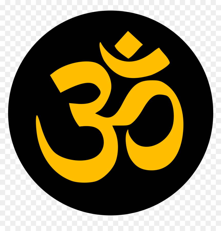 Om Logo Black, HD Png Download - gold circle png