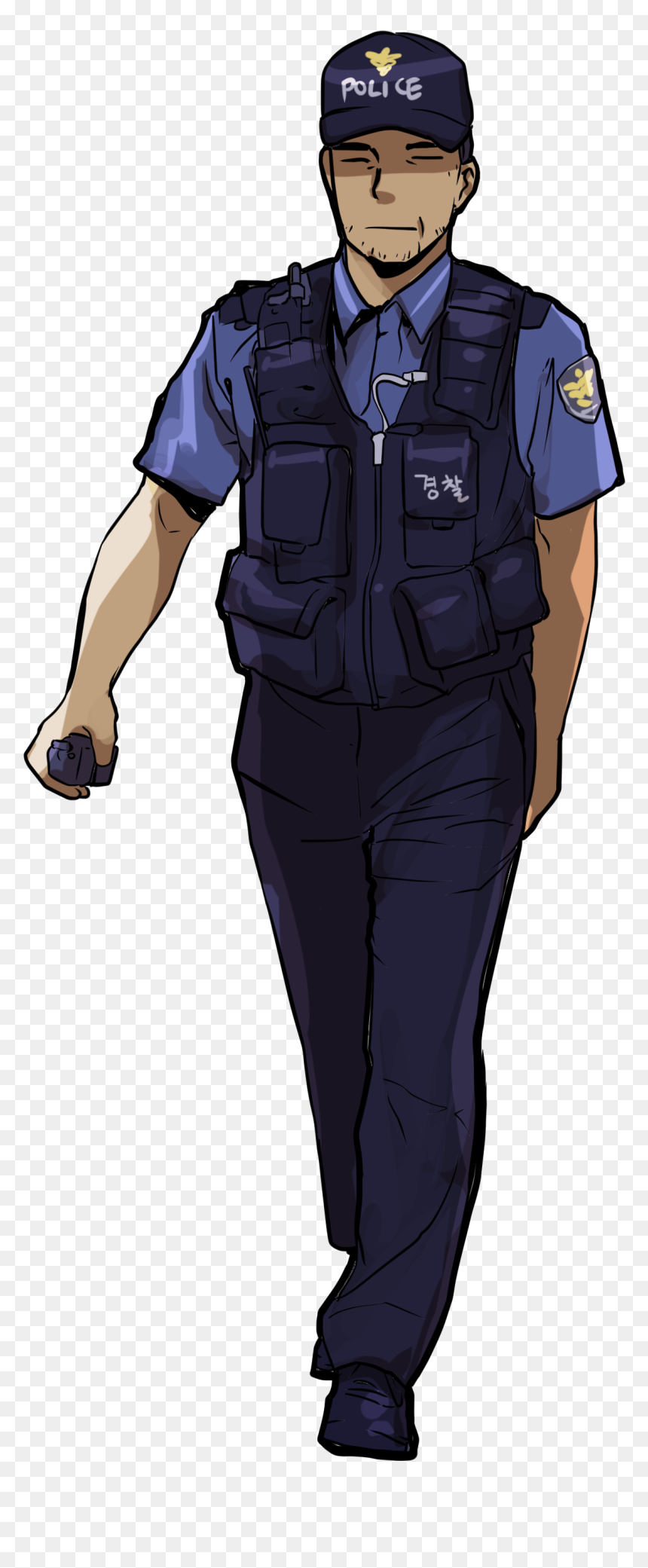 Police Officer Military Uniform Security - Male Police Officer Png, Transparent Png - police png