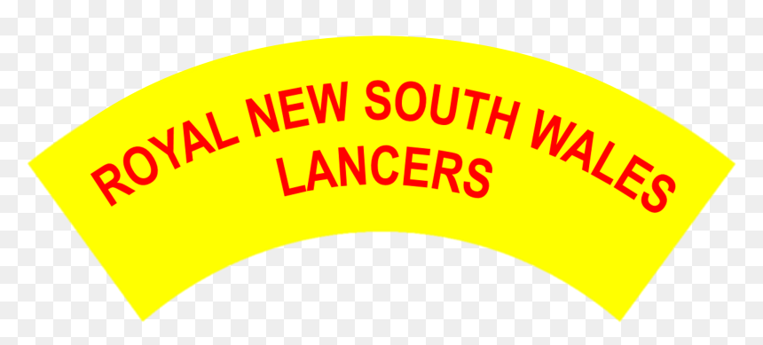 Royal New South Wales Lancers Battledress Flash Second - Circle, HD Png Download - circle border png