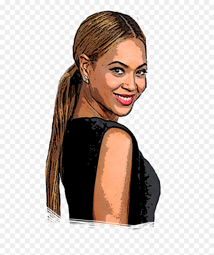 Human Hair Color Hairstyle Hair Coloring Long Hair - Cartoon Beyonce Png, Transparent Png - beyonce png