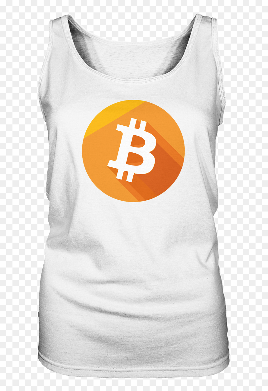 Sleeveless Shirt, HD Png Download - bitcoin logo png