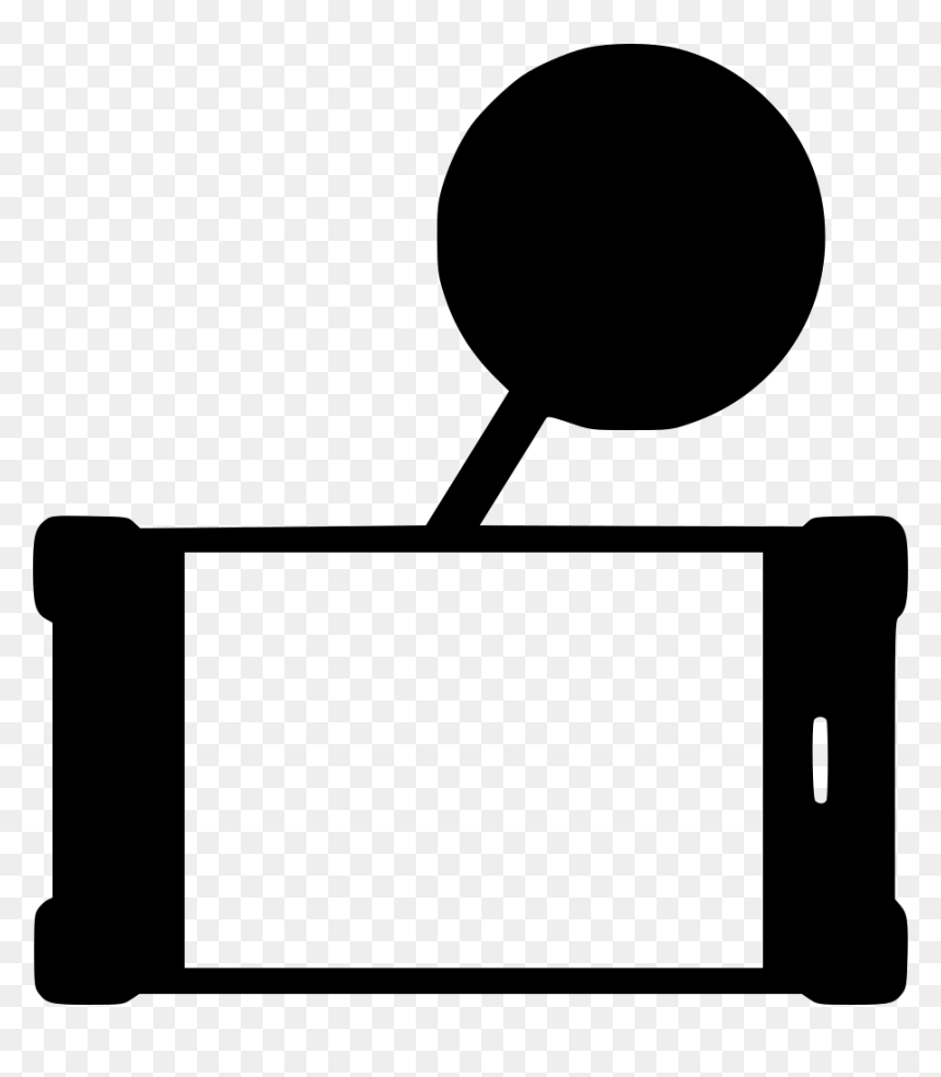 Cell Phone Holder - Phone Holder Icon Png, Transparent Png - cell phone icon png