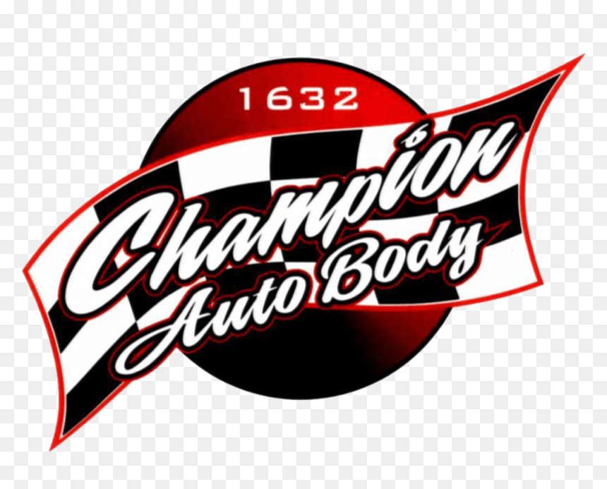 Champion Auto Body - Graphic Design, HD Png Download - glass crack png
