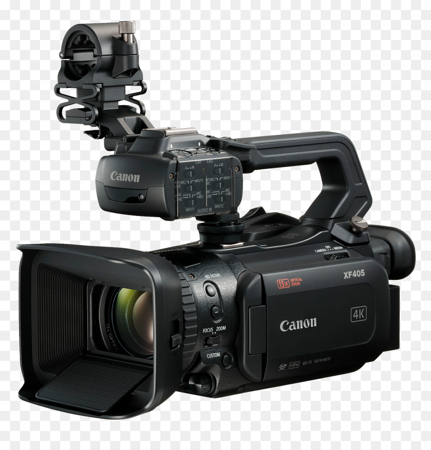 Canon Xf405 Canon Xf400 Video Cameras Camcorder - Canon Xf400, HD Png Download - video camera png