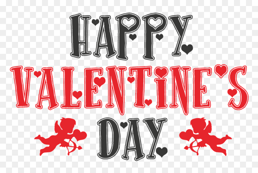Happy Valentines Day Logo Valentine, HD Png Download - valentine png
