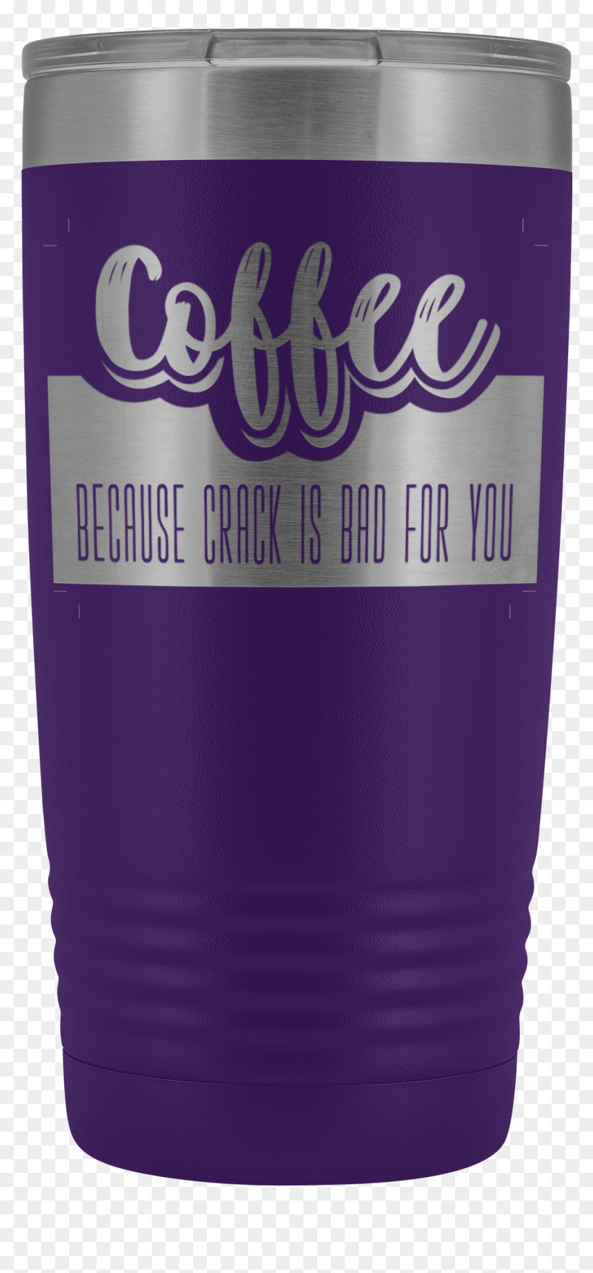 Coffee Because Crack Is Bad For You - Caffeinated Drink, HD Png Download - glass crack png
