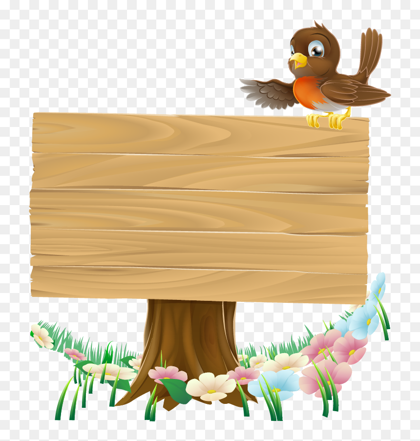 Vintage Wooden Signboard - Transparent Wooden Signboard Png, Png Download - wood sign png
