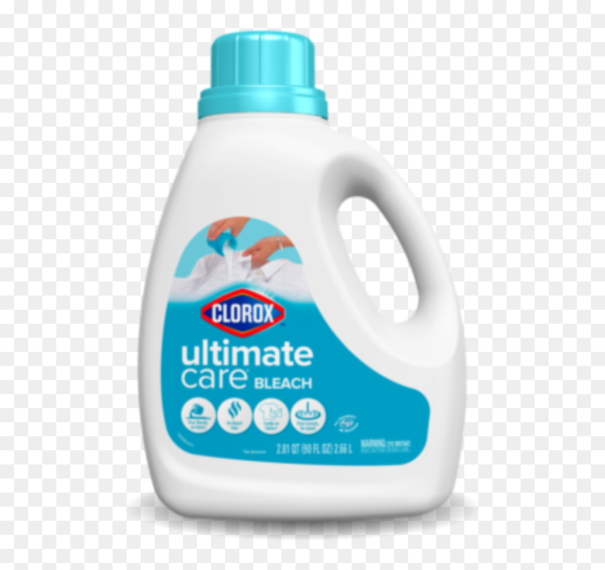 Clorox Ultimate Care Laundry Bleach, HD Png Download - clorox bleach png