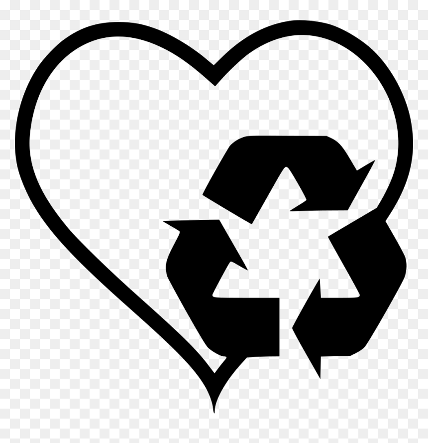 Love Recycle - Recycle Sign, HD Png Download - recycle png