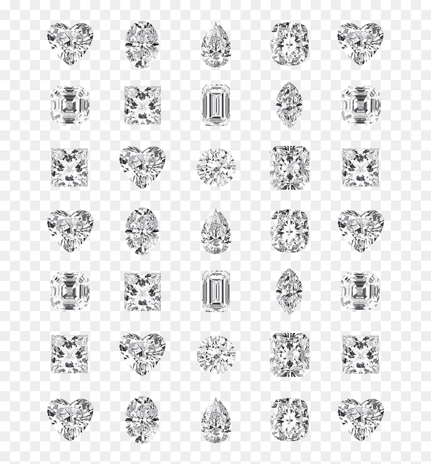Diamond Shapes - Kemon Cramer Paleta Kolorów, HD Png Download - diamond shape png