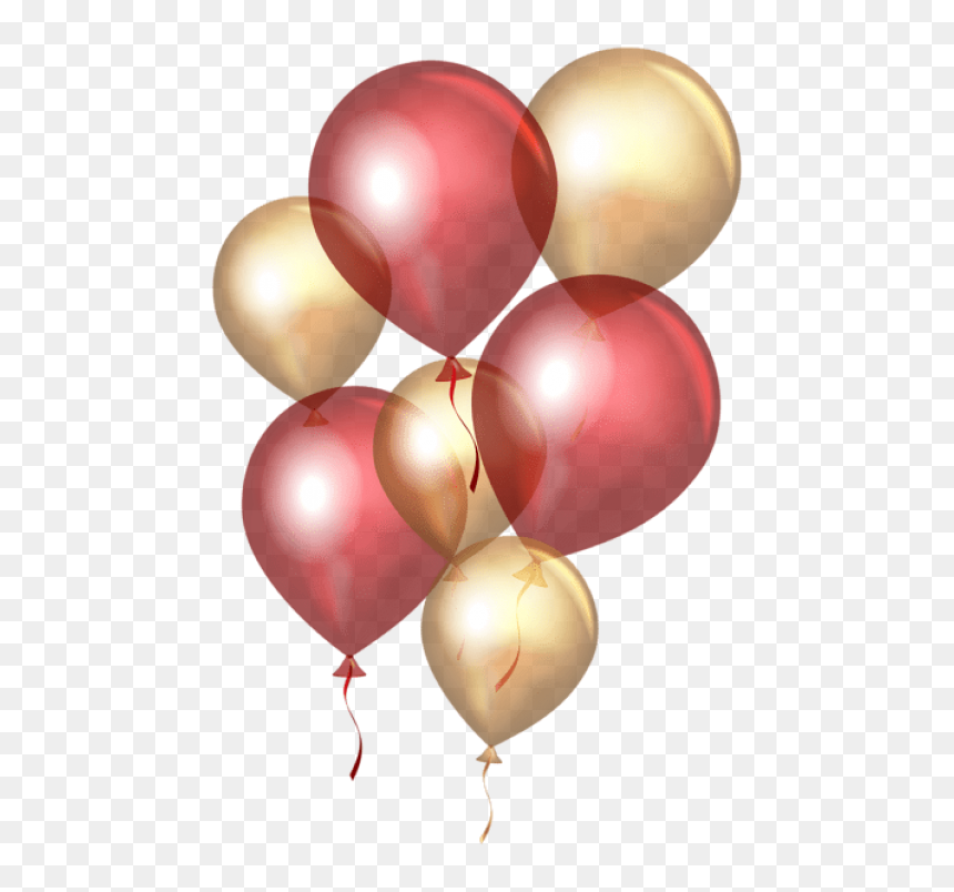Couple Png Transparent Images - Transparent Background Golden Balloon Png, Png Download - couple png