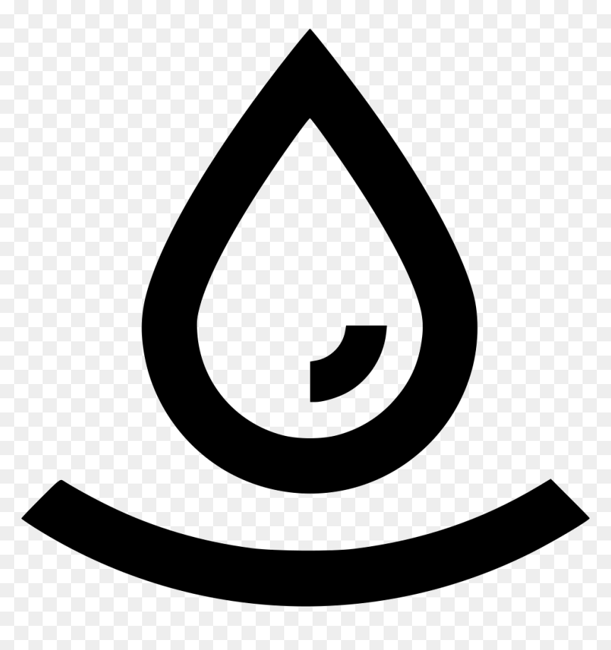 Water Droplet - Emblem, HD Png Download - water droplet png