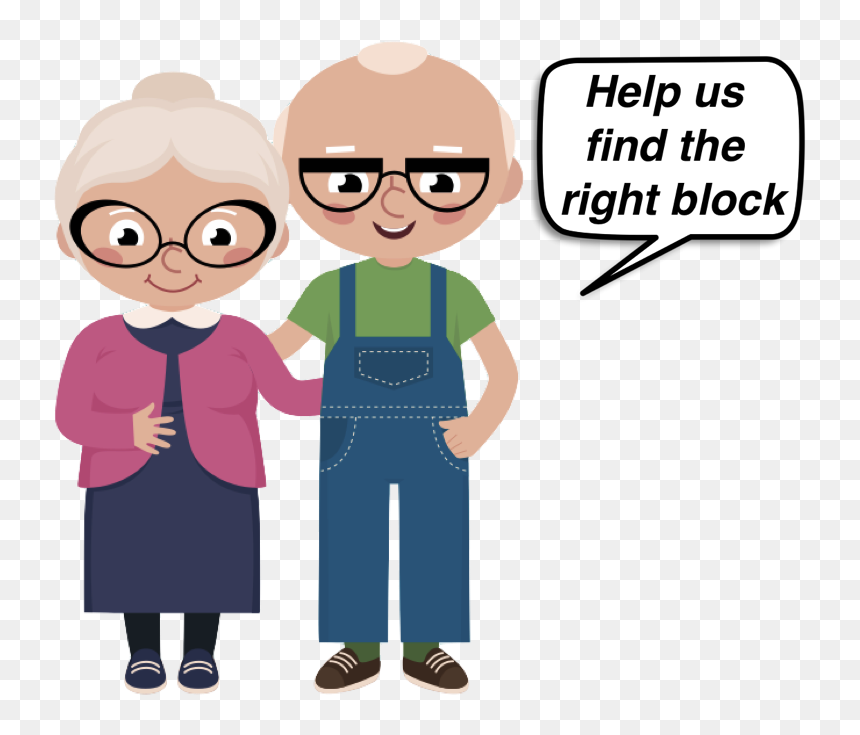 Transparent Old Couple Png - Old Couples Cartoon, Png Download - couple png