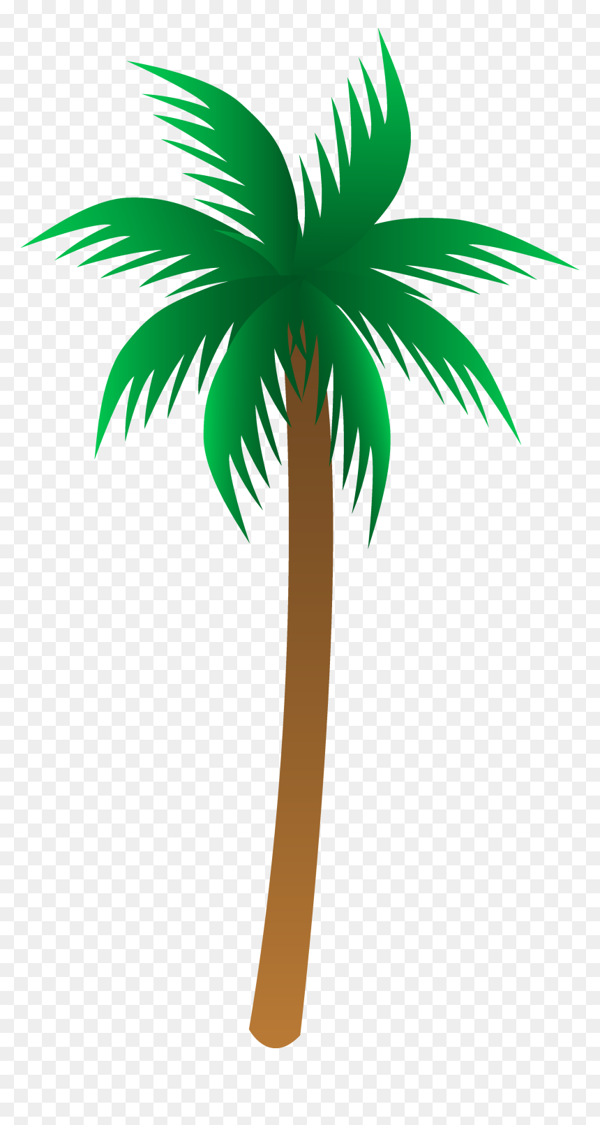 Palm Tree Clipart Png Graphic Free Library Palm Tree - Palm Tree Clipart Png, Transparent Png - palms png