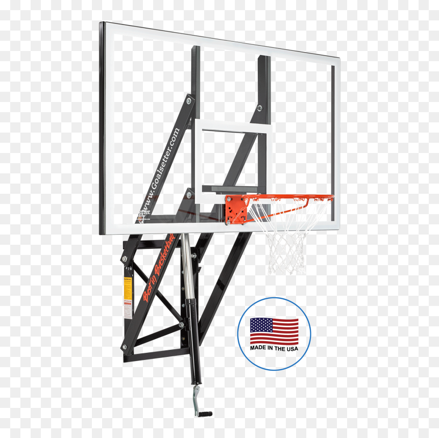 Goalsetter Wall Mount Basketball Hoop, HD Png Download - basketball hoop png