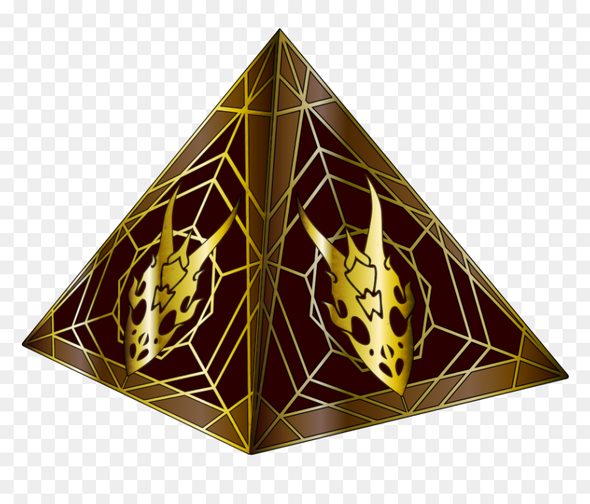 Transparent Red Glow Png - Triangle, Png Download - red glow png