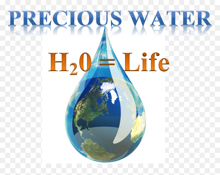 Water Droplet , Png Download - Word On Save Water, Transparent Png - water droplet png