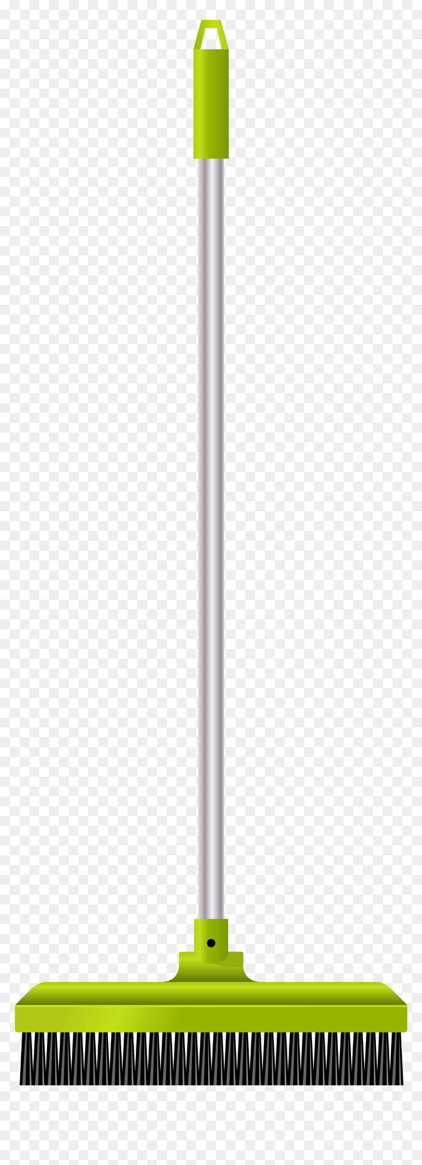 Green Broom Png Clip Art Image - Transparent Brush Png Green, Png Download - broom png