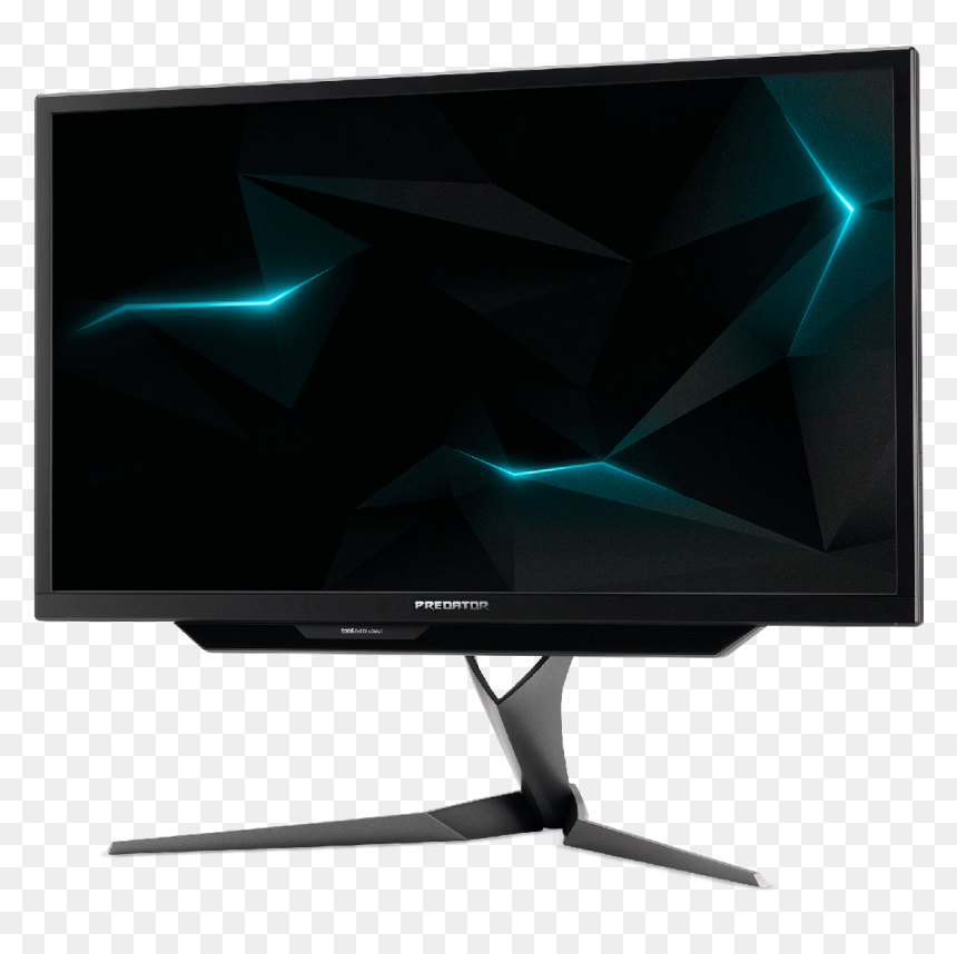 Screen Transparent Background - Acer Predator X27 Gaming Monitor, HD Png Download - television png