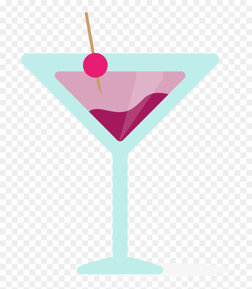 Martini Wine Glass Cup Drink Cup Drink - Martini, HD Png Download - martini png