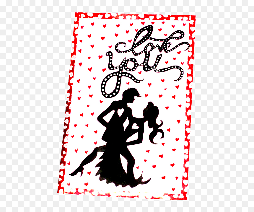 Handmade Valentine"s Day Romantic Card - Illustration, HD Png Download - valentine png