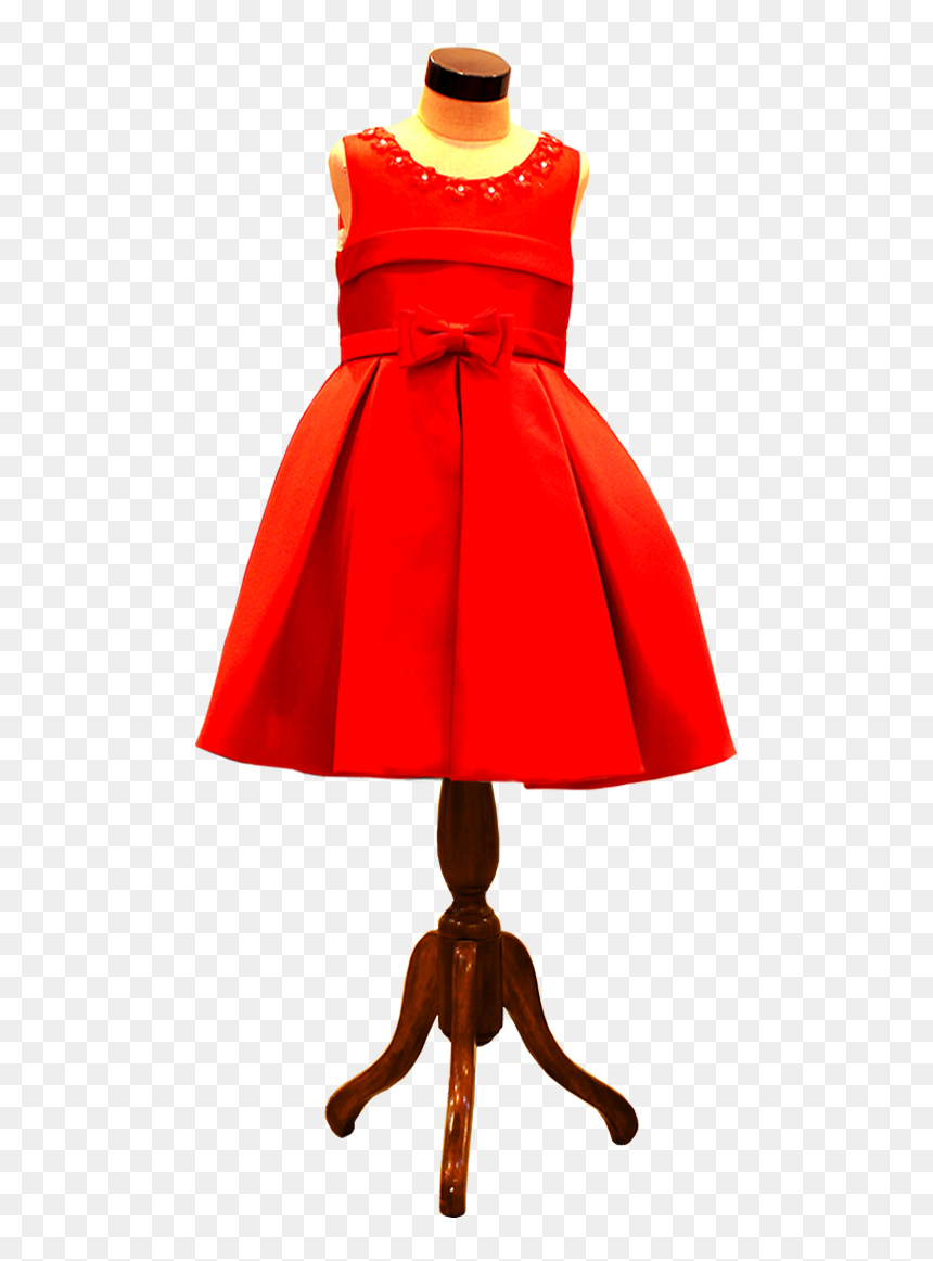 Elegant Red Glow Party Dress - A-line, HD Png Download - red glow png