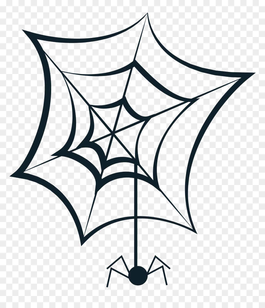 Halloween Spider Web - Umbrella, HD Png Download - spiderweb png