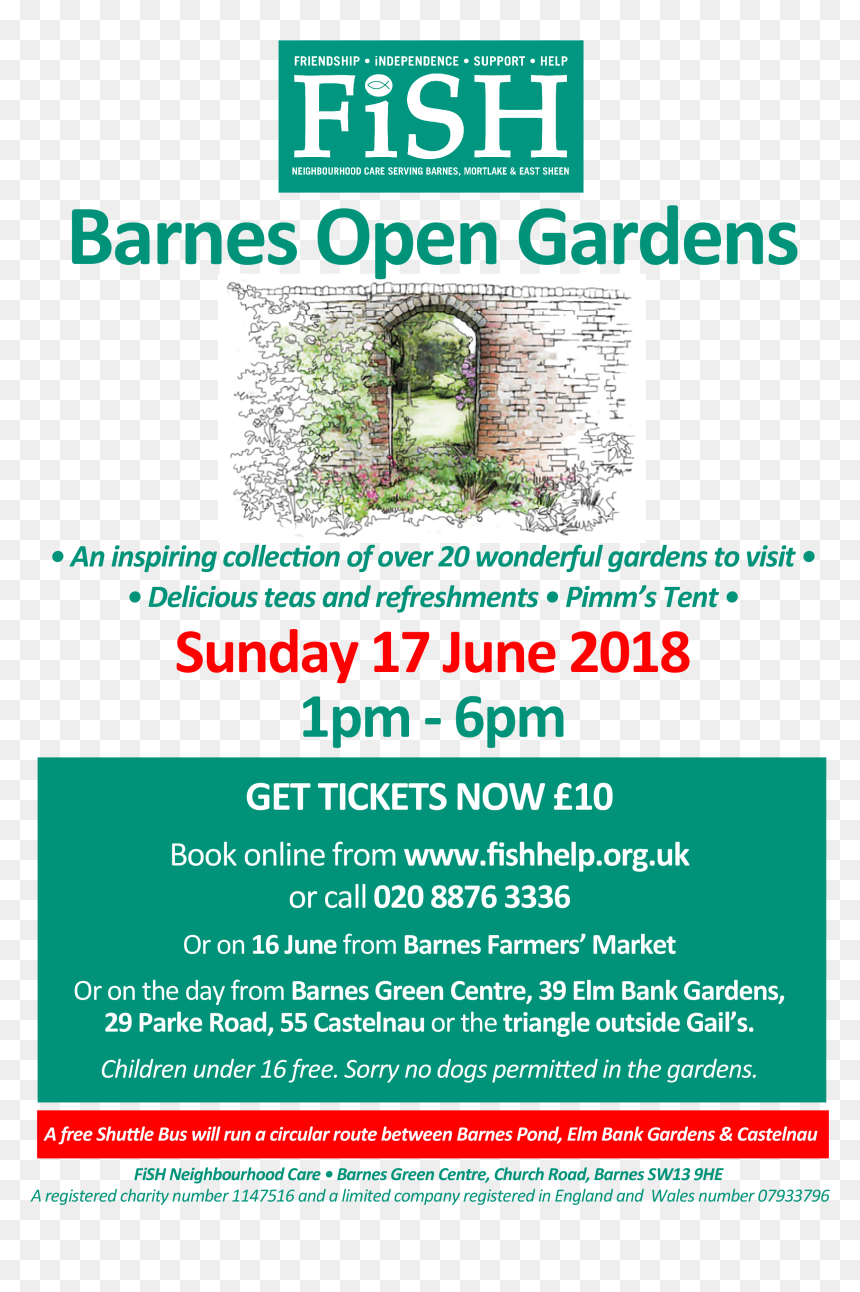 Barnes Open Gardens Buy Tickets Now , Png Download - Flyer, Transparent Png - buy now png